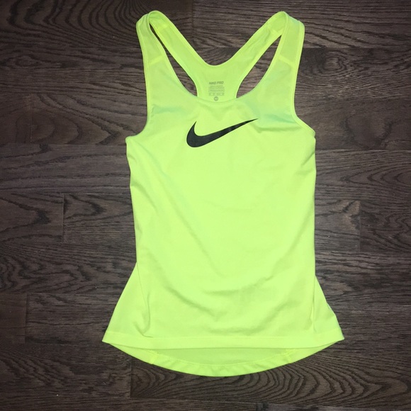 Nike Tops - Neon Nike Tank